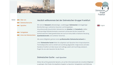 Desktop Screenshot of dolmetschergruppe.de