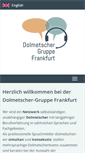 Mobile Screenshot of dolmetschergruppe.de